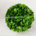 High quality ceiling hanging decoration artificial leaf topiary ball